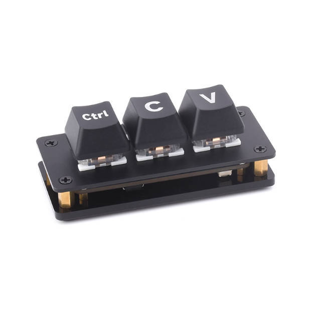 Programmierbare Mini-Tastatur, 3 Tasten