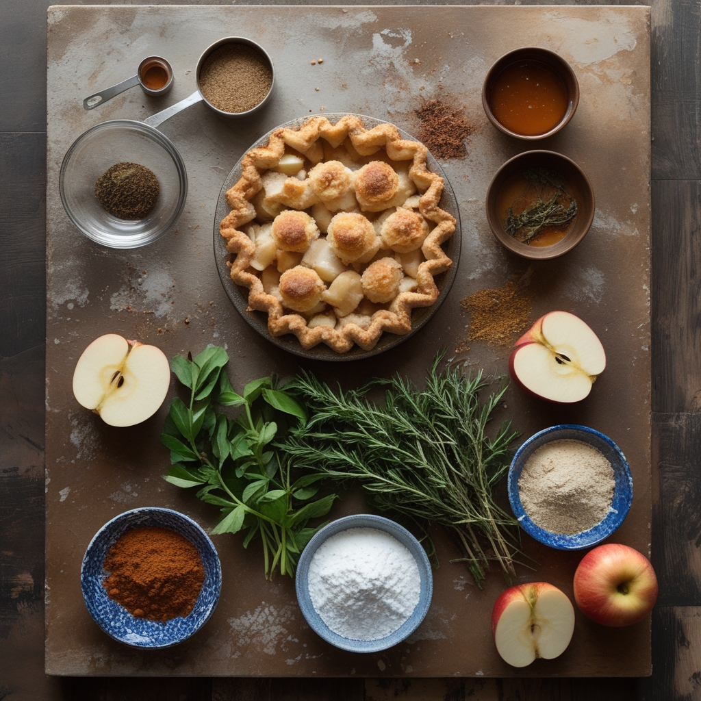 Ingredients for Jamie Oliver’s Apple Pie Cake Recipe That’ll Wow Your Friends - Easy, Homemade & Delicious
