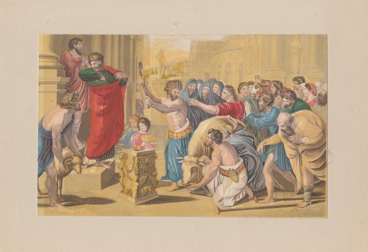 The Sacrifice at Lystra 1855