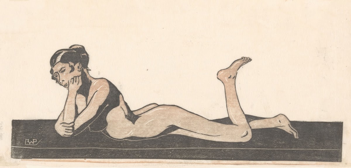 Liggende naakte vrouw 1884   1952