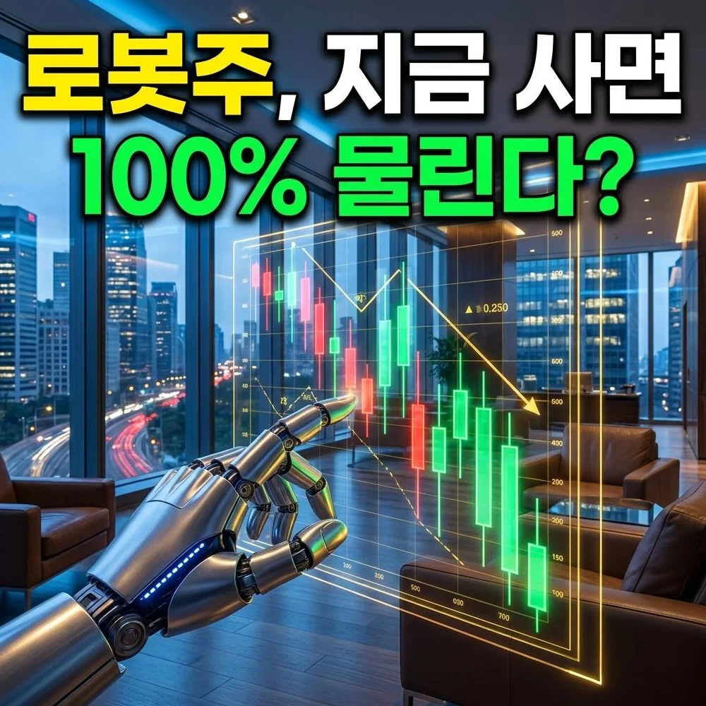 내가 레인보우로보틱스를 지금 전량 매도하고 관망하는 진짜 이유