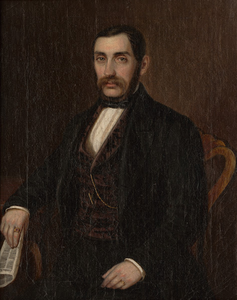 Portrait of Petr Makovický 1859