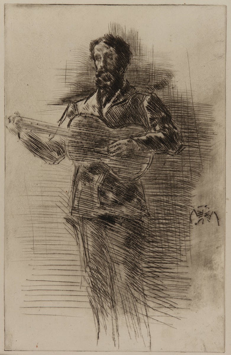 The Guitar Player MW Ridley 1875