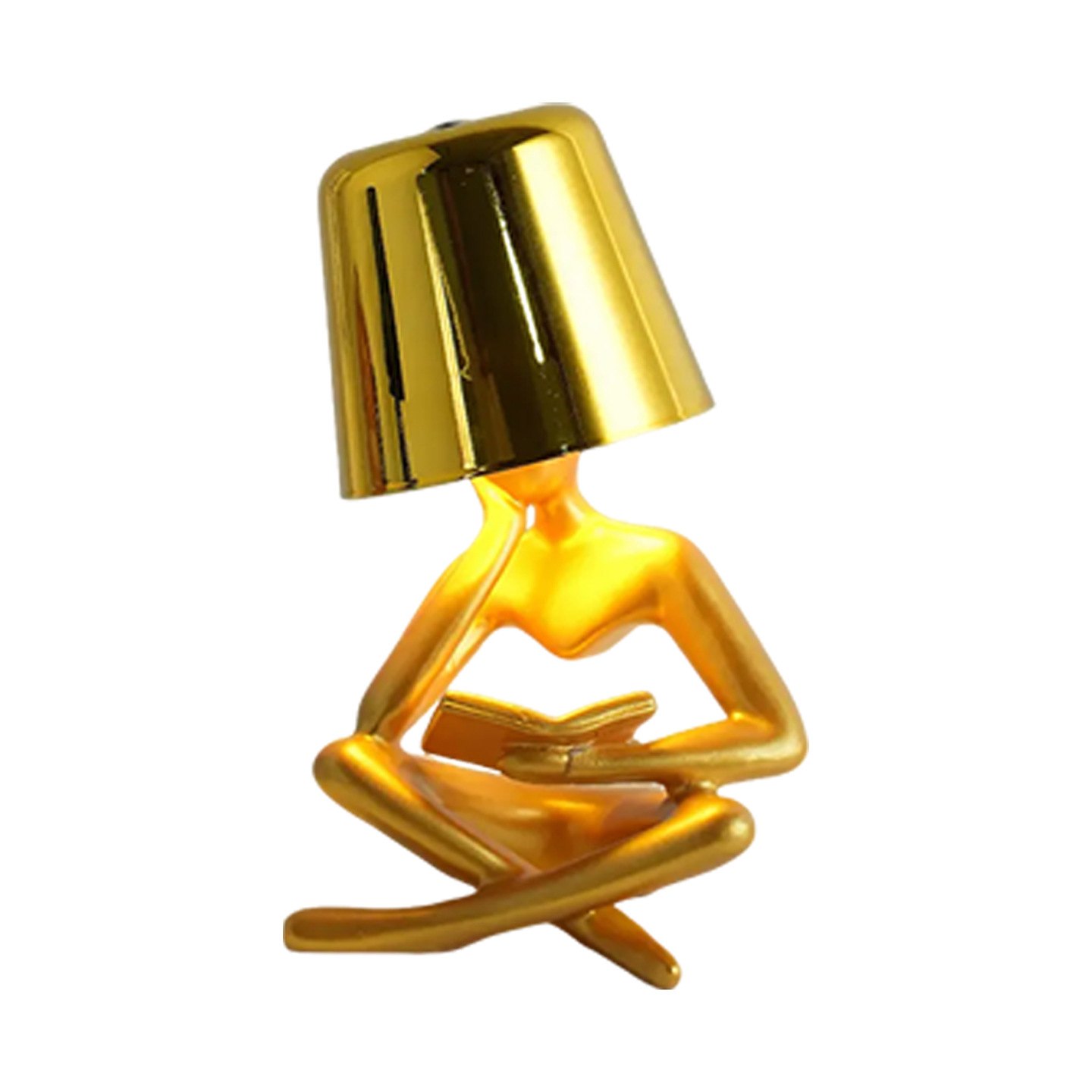 Abstrakte Lesefigur Tischlampe Luxus