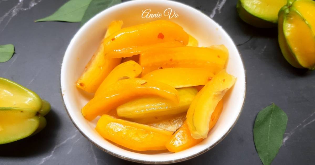 Khế lắc muối tôm