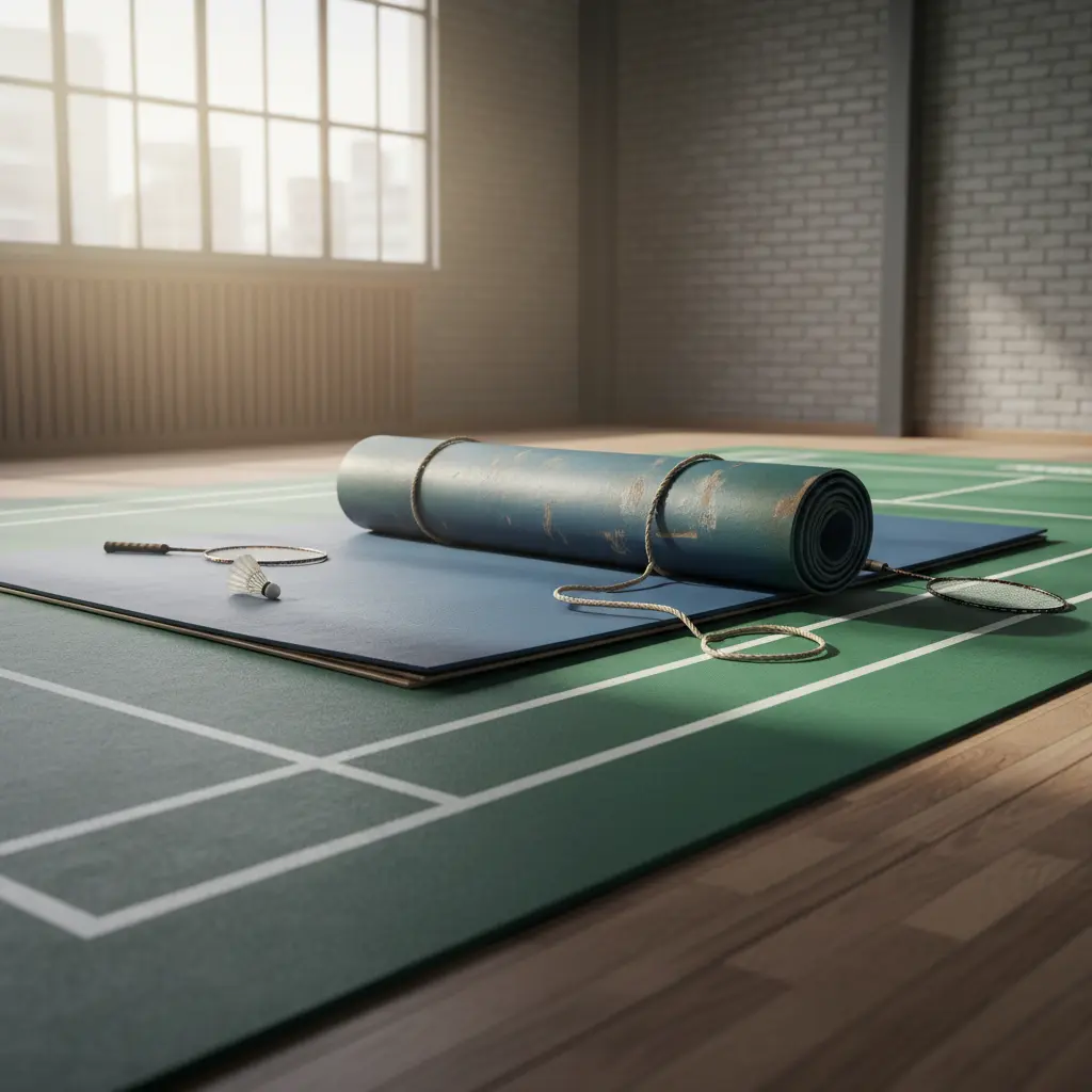 Jual matras badminton bekas berkualitas