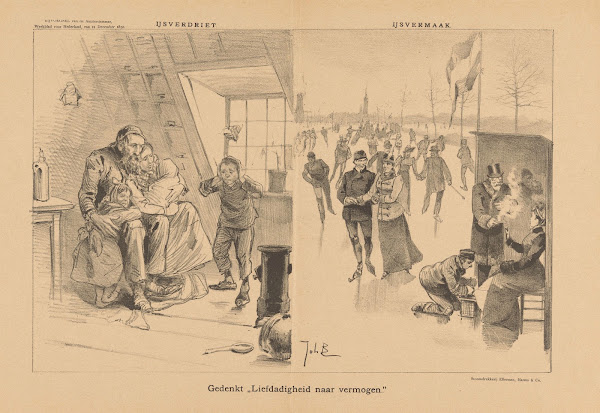 IJsverdriet en ijsvermaak 1890