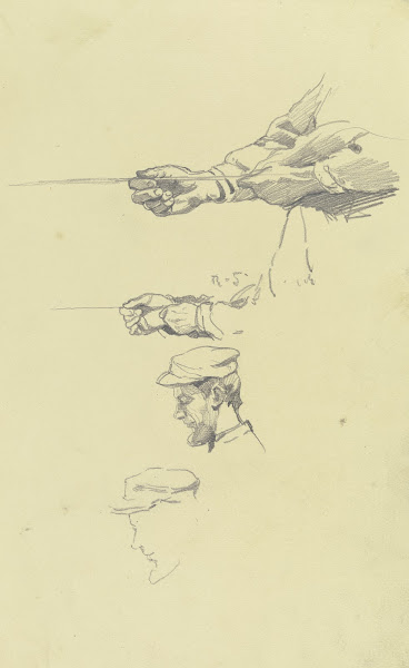 Kopf und Hände eines Arbeiters aus der Großen Spinnerei von Edam ca 1894