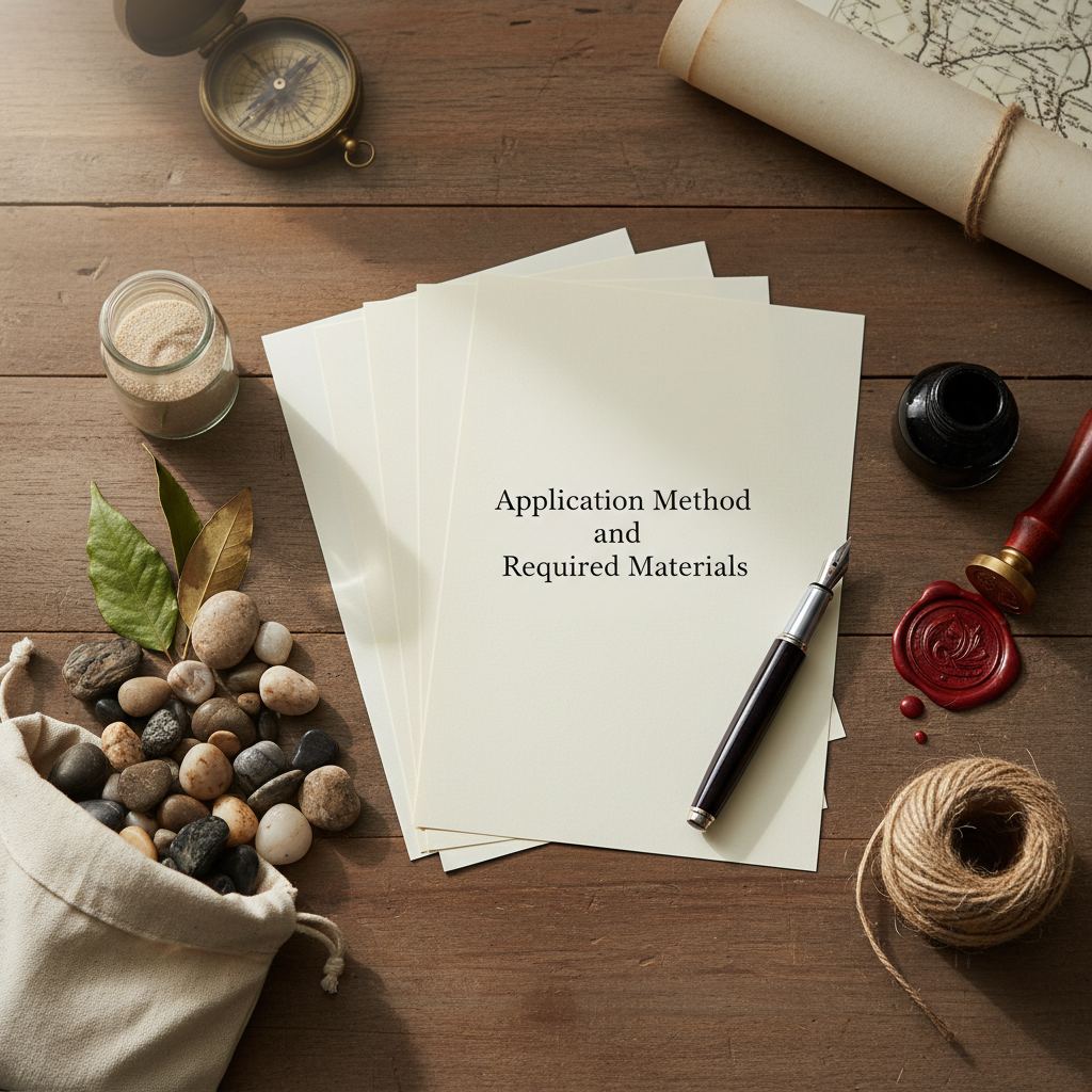 📄 신청 방법과 준비물