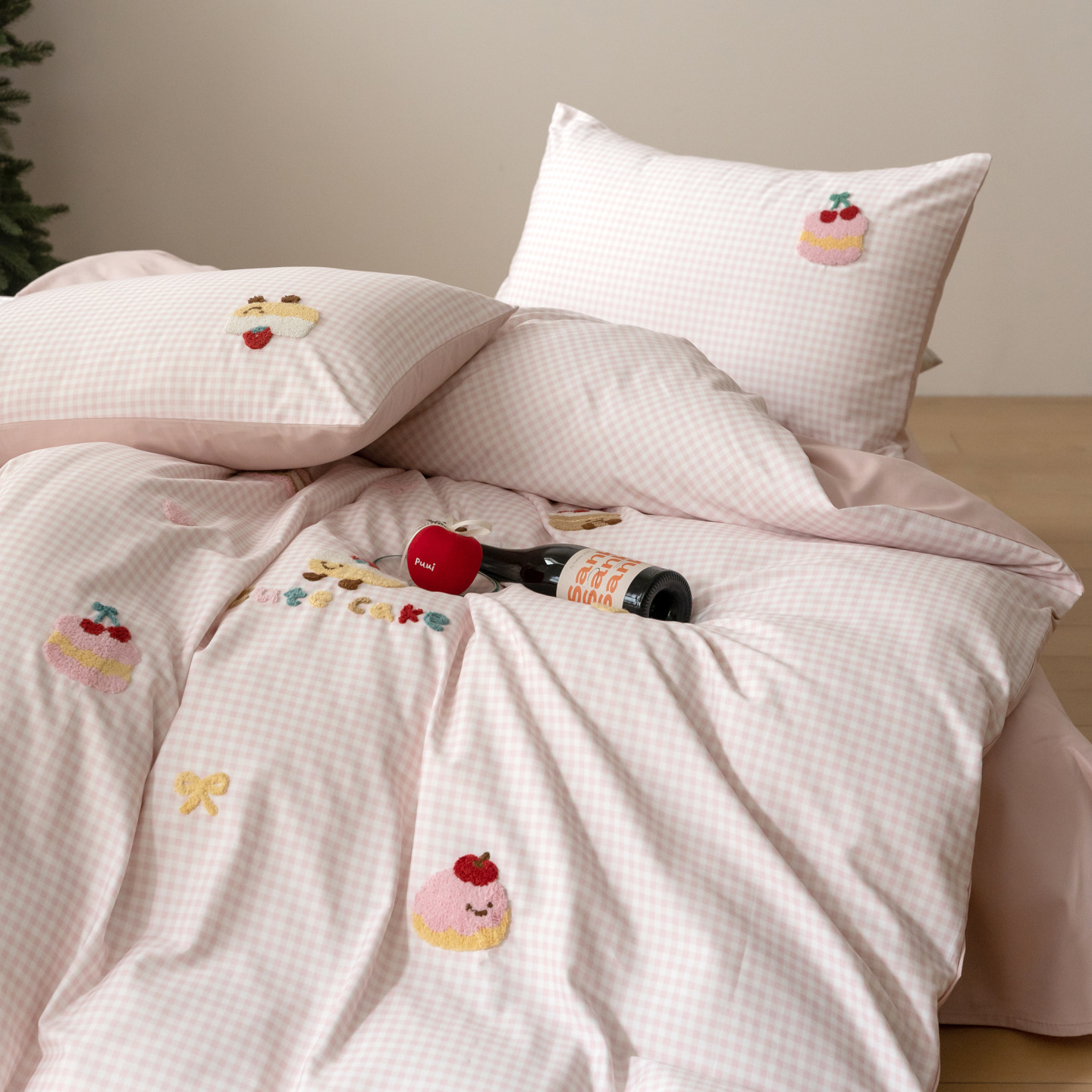 Long-staple cotton bedding set, brushed, autumn/winter