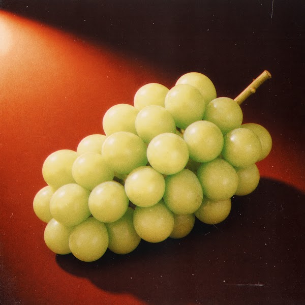 A bunch of green grapes