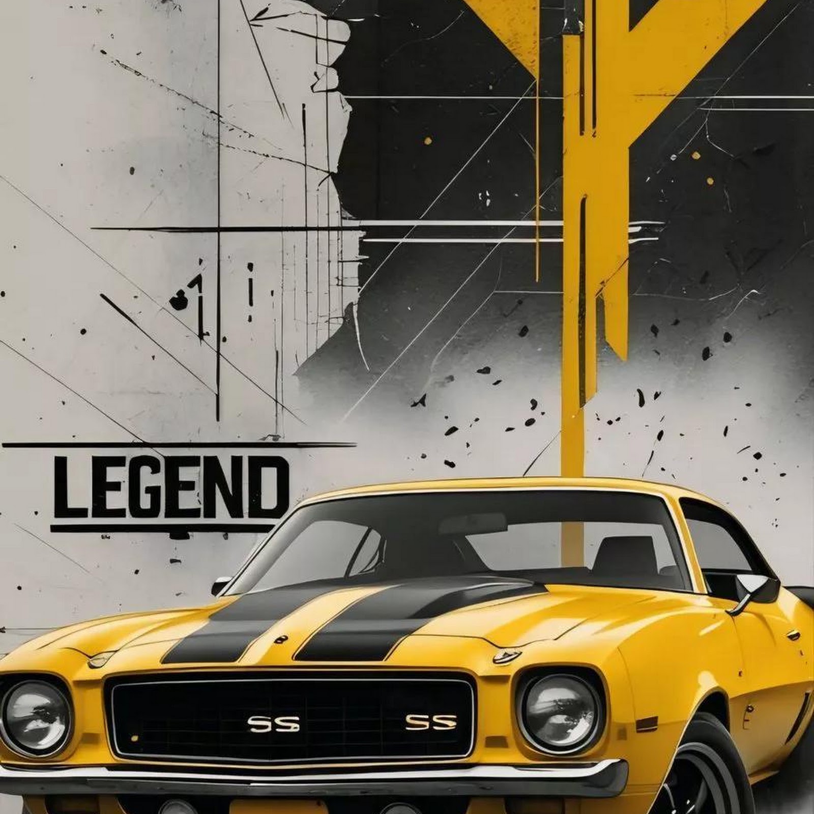 Download Classic Chevrolet Camaro SS iPhone