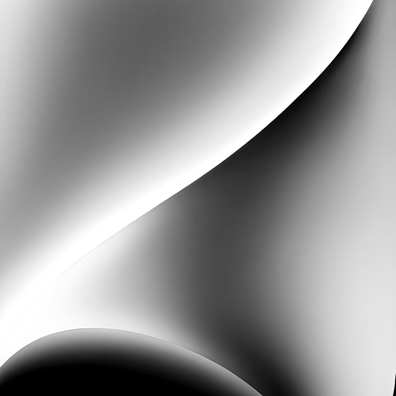 Download Abstract Monochrome Fluid Waves 5K iPhone