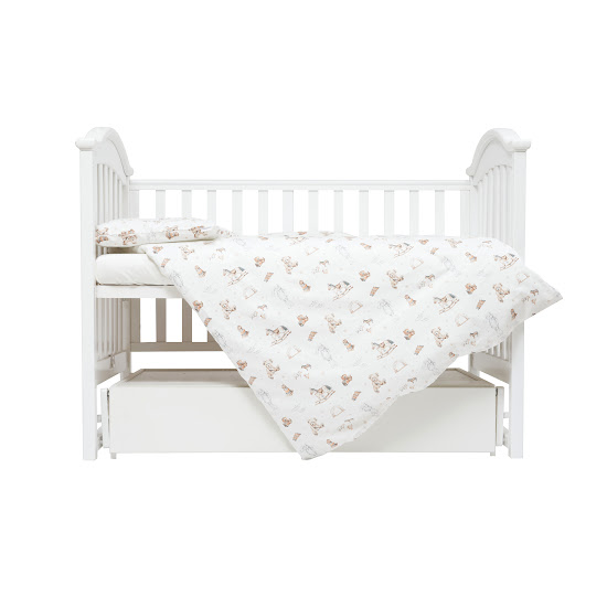 Дитяча змінна постіль 4 ел Twins Satin Limited Toys