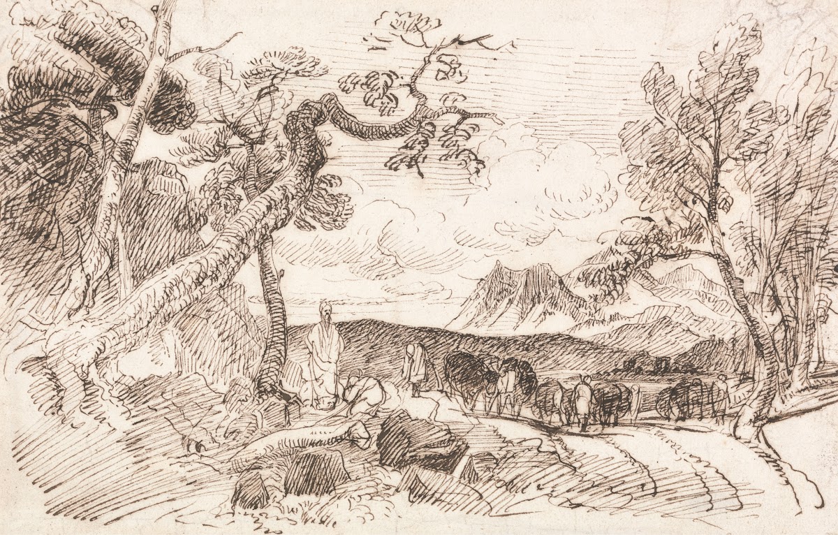 Study for Elijah 1828