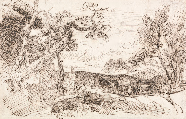 Study for Elijah 1828