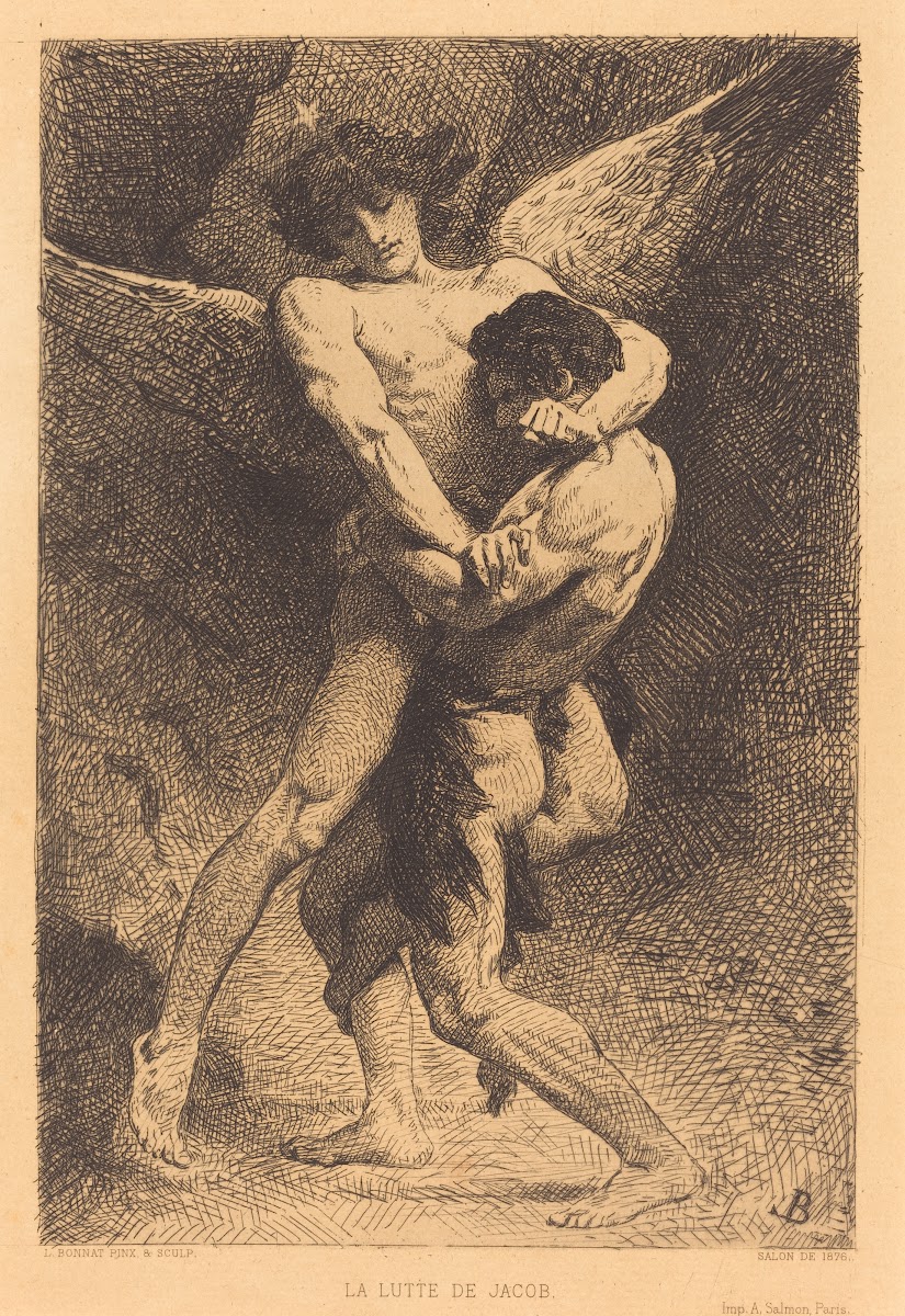 La Lutte de Jacob Jacob Wrestling with the Angel 1876