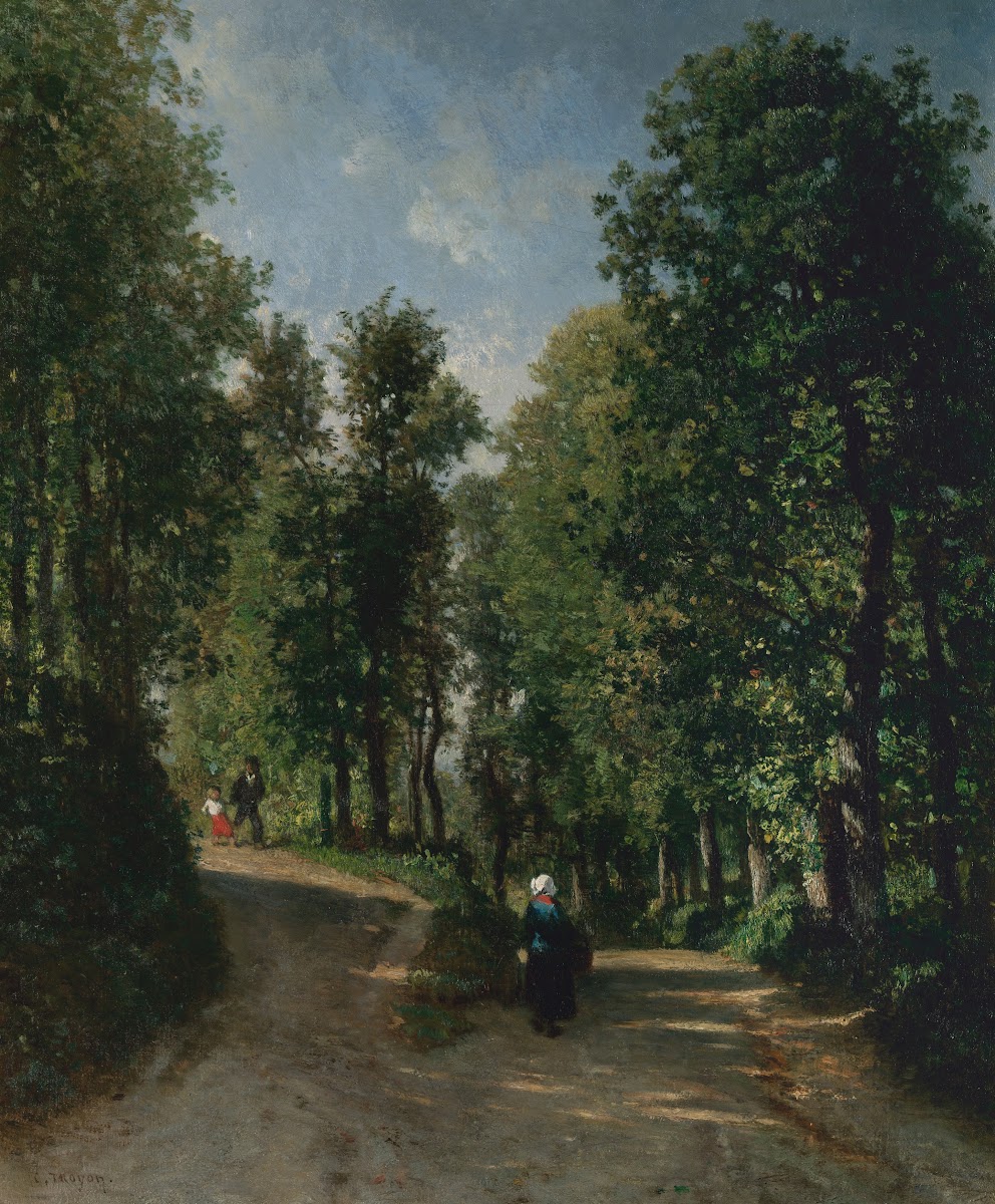Road in the Woods mid 1840s
