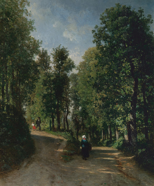 Road in the Woods mid 1840s