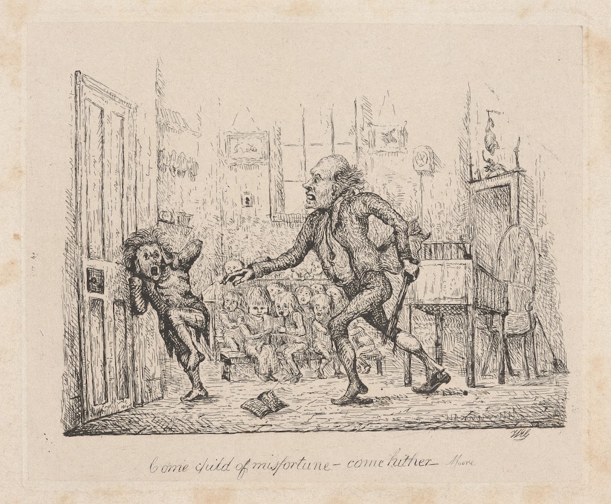 Come child of misfortune  come hither 19th Century