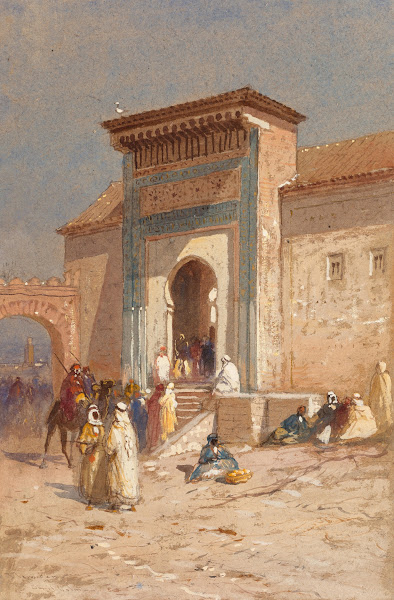 Entranceway to Sion Halomi 1870