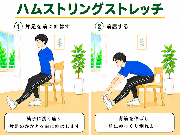 ハムストリングストレッチ