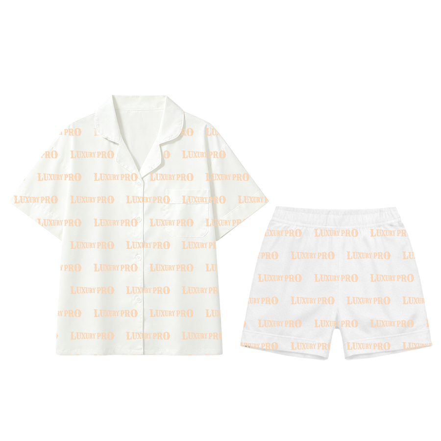 AOP Children's Shirt Pajama Set