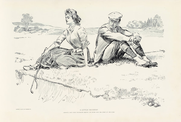A little incident 1900
