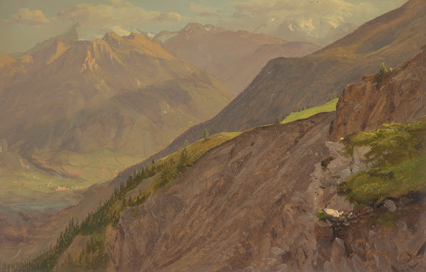 The Goell and Watzmann near Berchtesgeden 1868