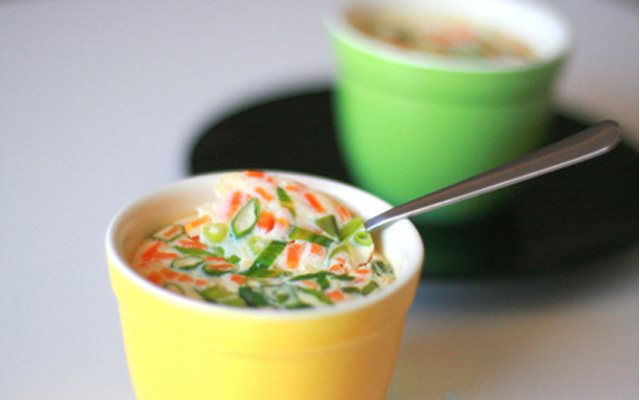 Trứng Hấp Rau Củ