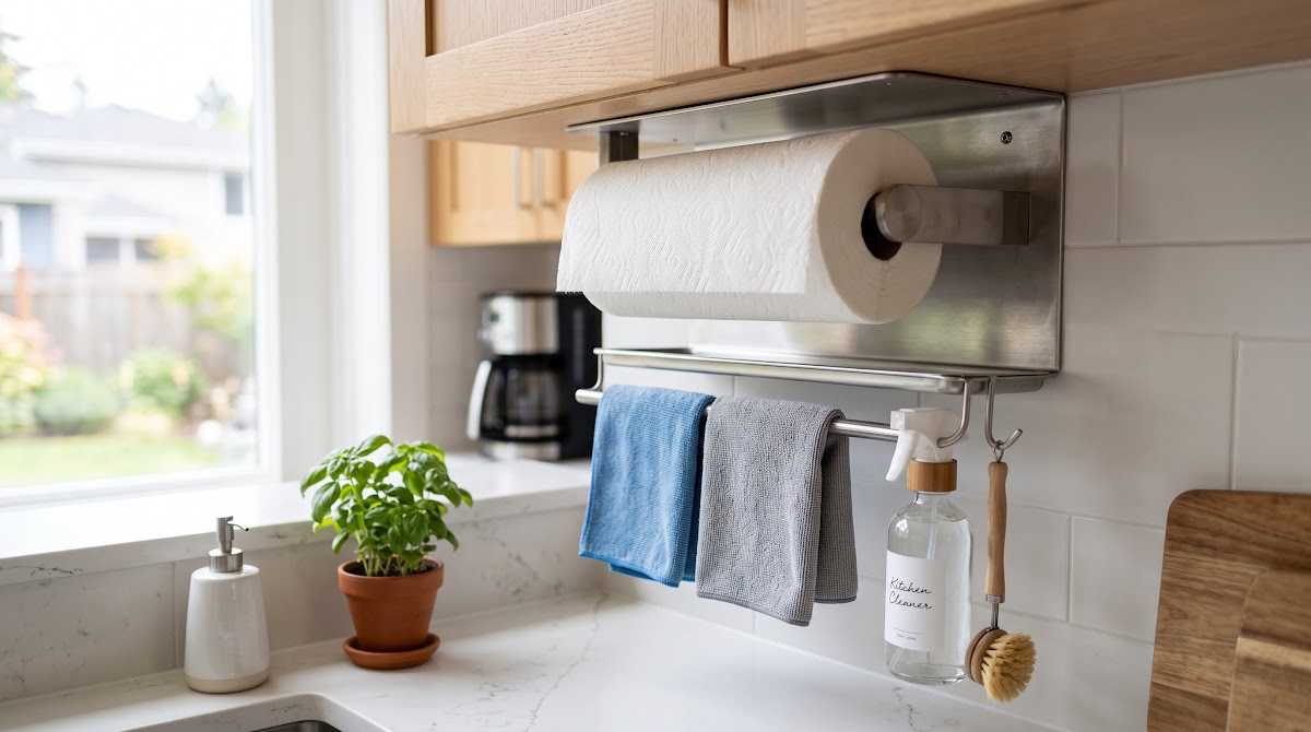 Best Paper Towel Holders for Kitchens (2026) - BEST OVERALL — IN CONTEXT