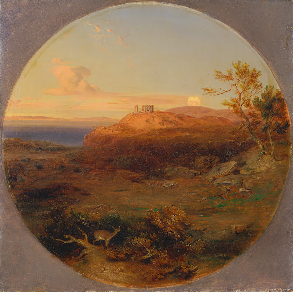 Greek Landscape on the Island of Aegina 1842  1845