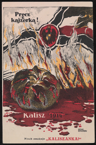 Precz z kajzerką Kalisz 1914 Niech smakuje Kaliszanka 1915