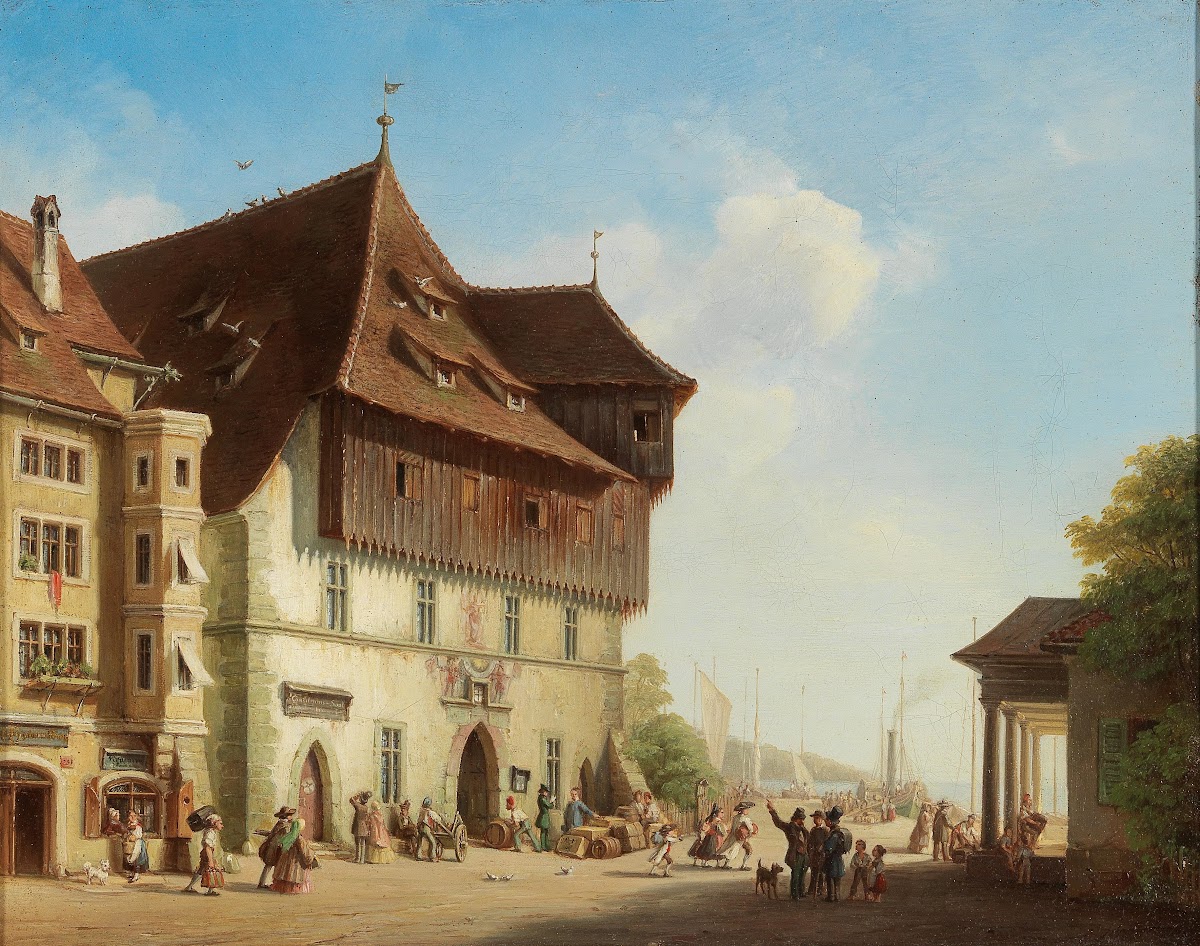 View Of The Council Building In Constance