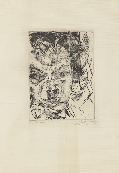 The Smoker Self Portrait 1916