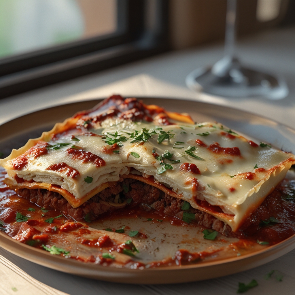 Classic Homemade Lasagna Recipe With Rich Meat Sauce — Easy Comfort Food finished