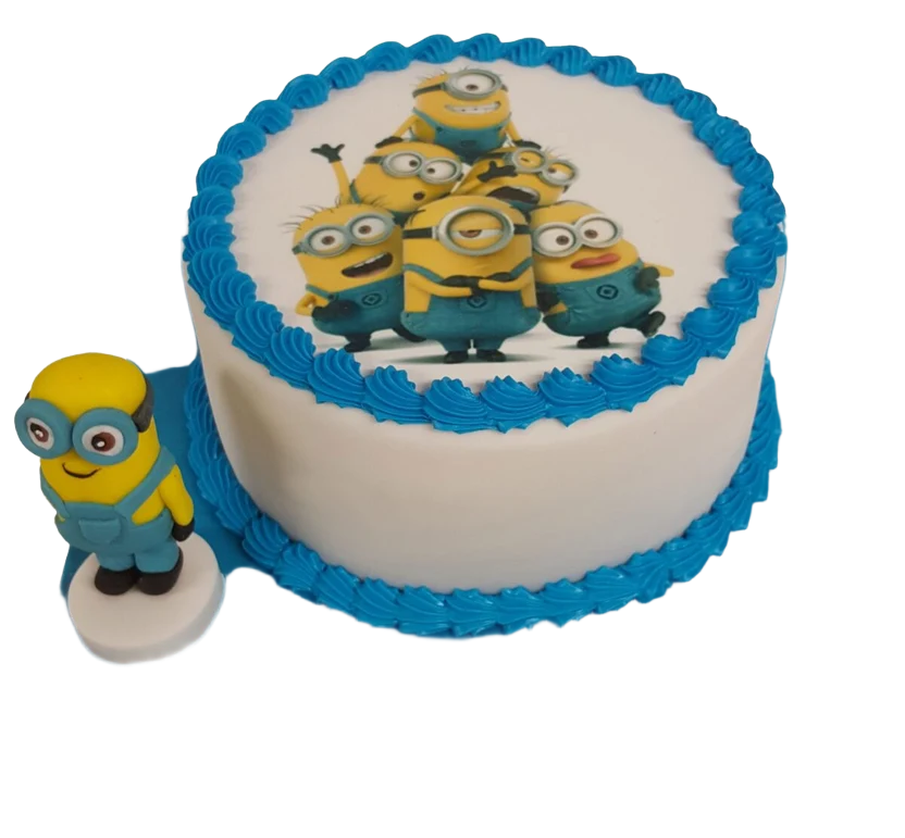 Minions Icing Photo Cake CB-NC204