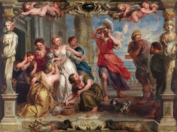 Achilles Discovered By Ulysses Among The Daughters Of Lycomedes 1630 1635