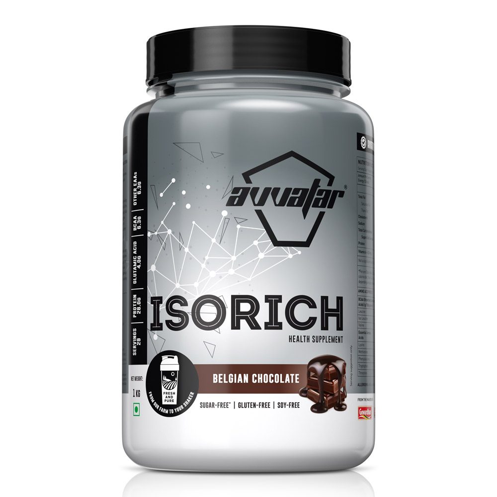 Avvatar Isorich Protein Belgian Chocolate Flavour, 1 Kg