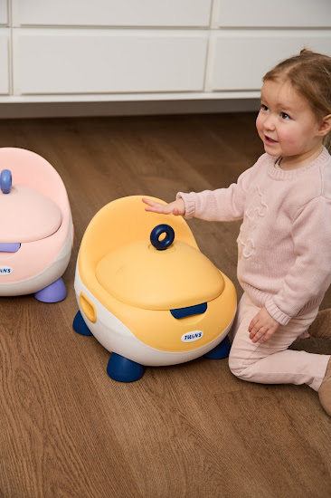 Children's potty Twins Penguin yellow