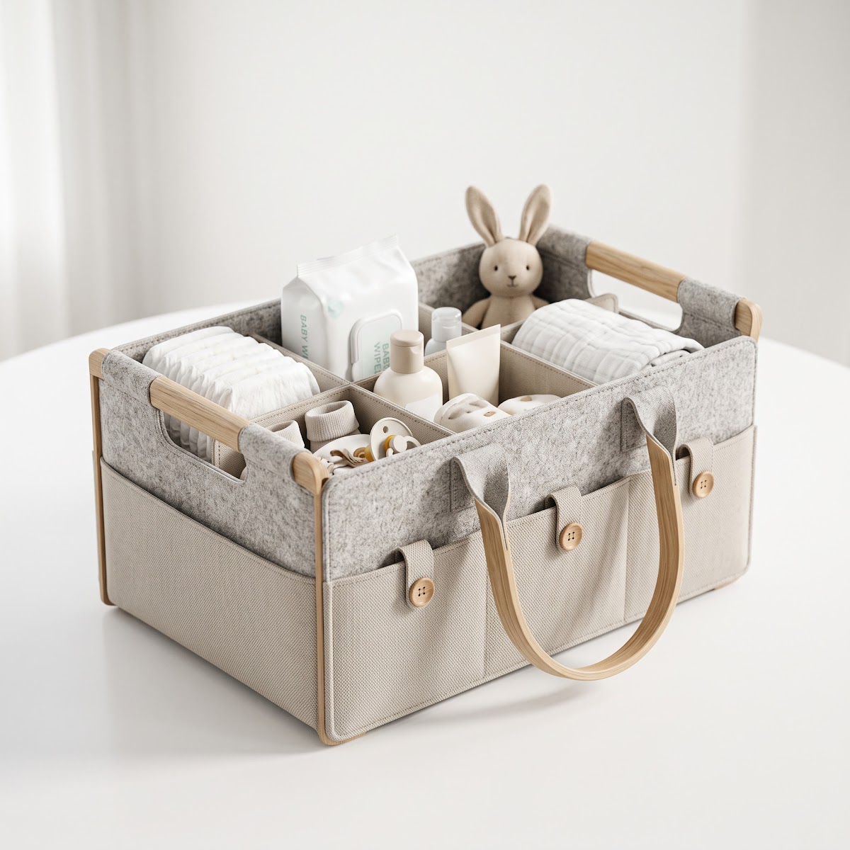 Best Diaper Caddies for Nurseries (2026) - BEST PREMIUM — PRODUCT SHOT