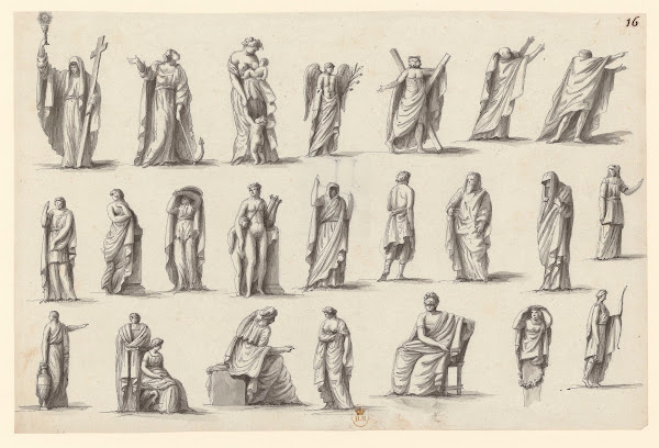 Etudes de figures 1777 1825