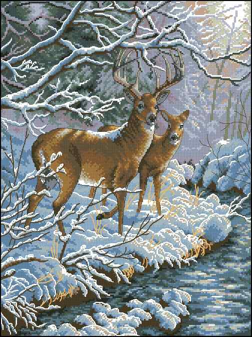 CMP 400272 Deer In Winter