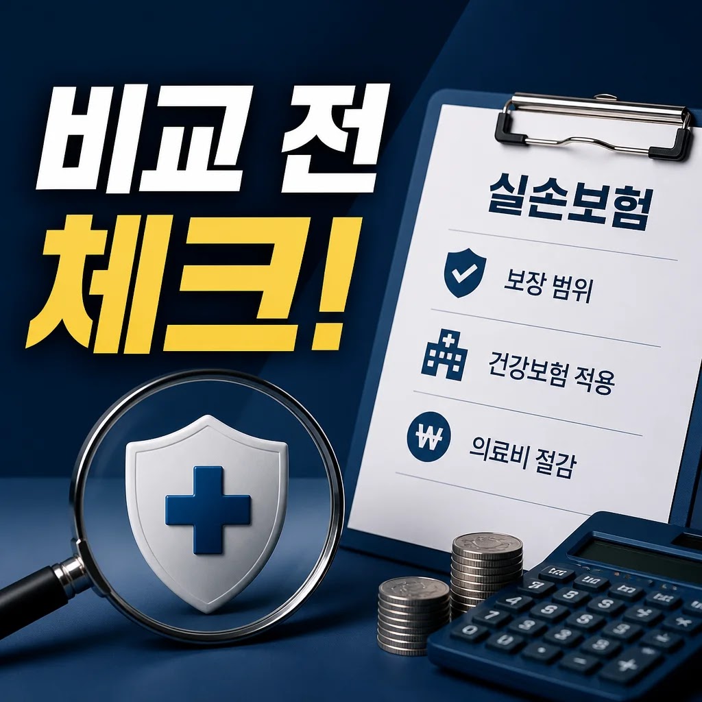 실손보험 청구 비교 전 확인해야 할 핵심 포인트