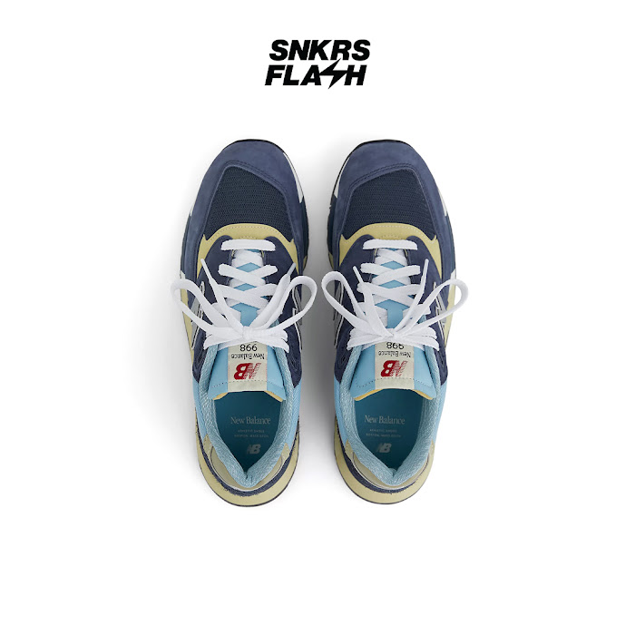 NEW BALANCE MADE IN USA 998 NAVY CHROME BLUE - U998CB - Size 44