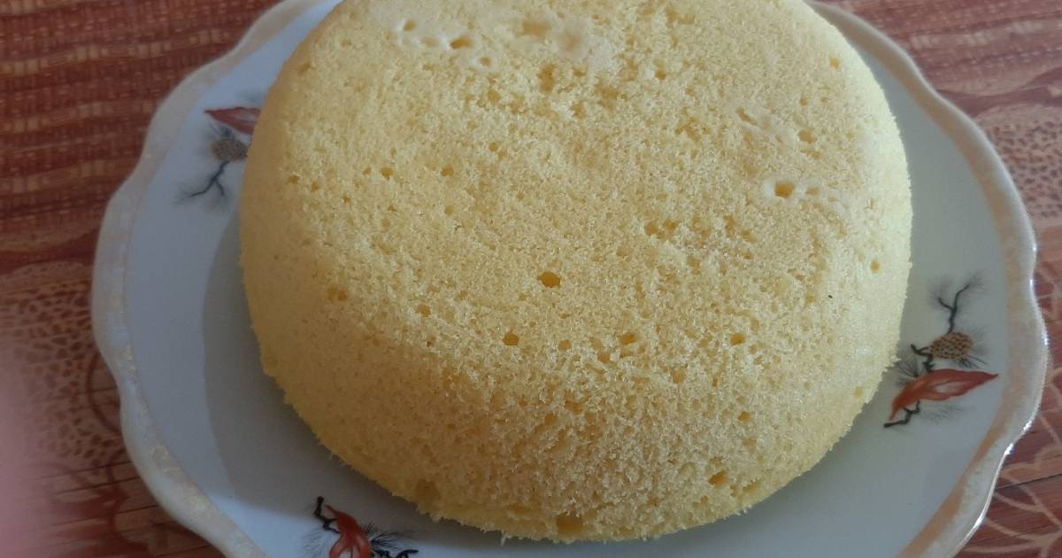 Bánh bông lan hấp