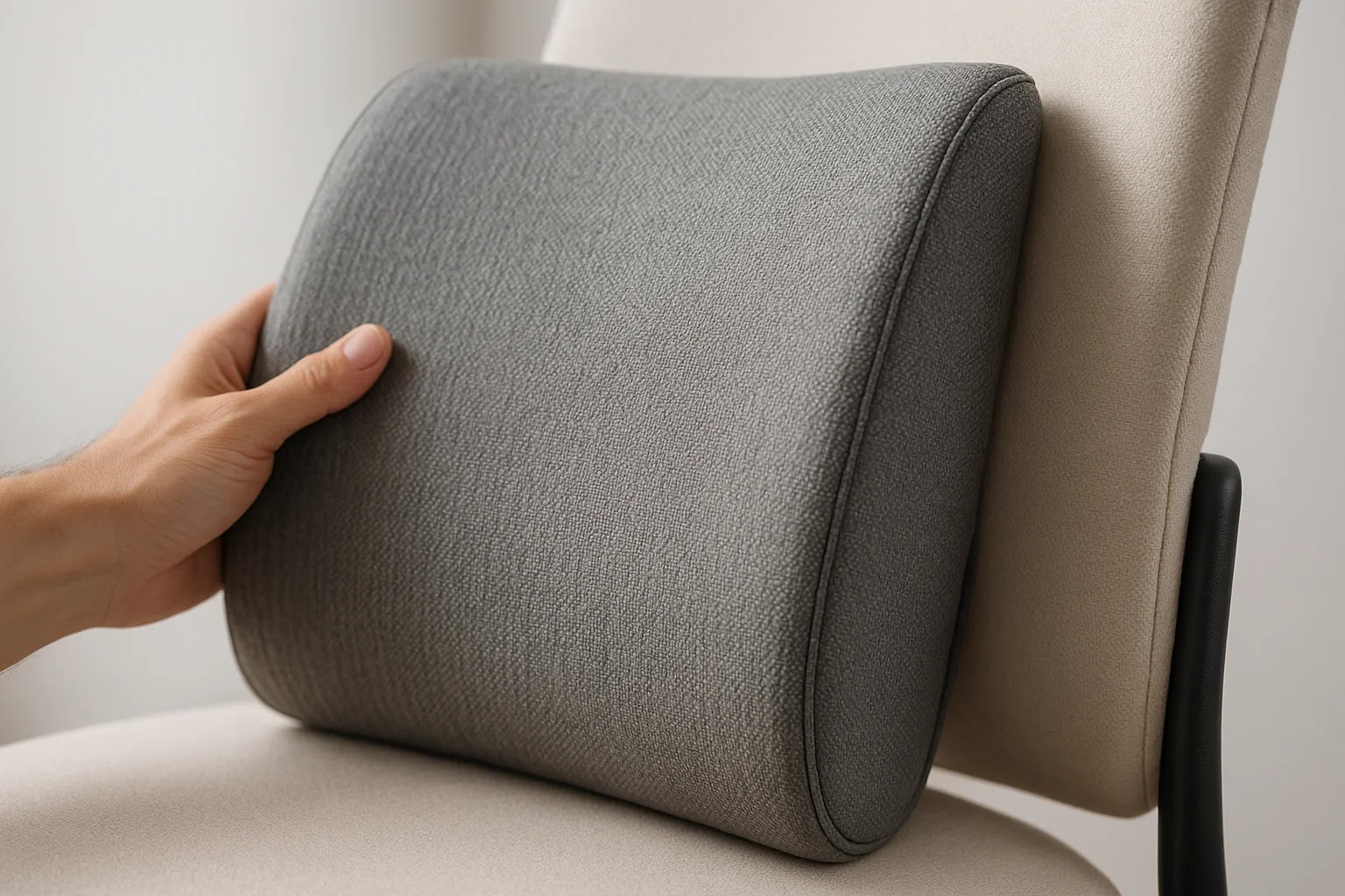Guide complet du coussin lombaire : confort, posture et usages au quotidien