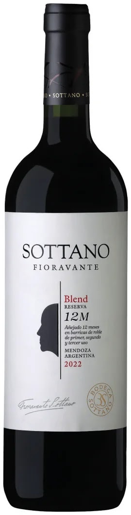 Botella Sottano Fioravante Reserva Blend 12 M