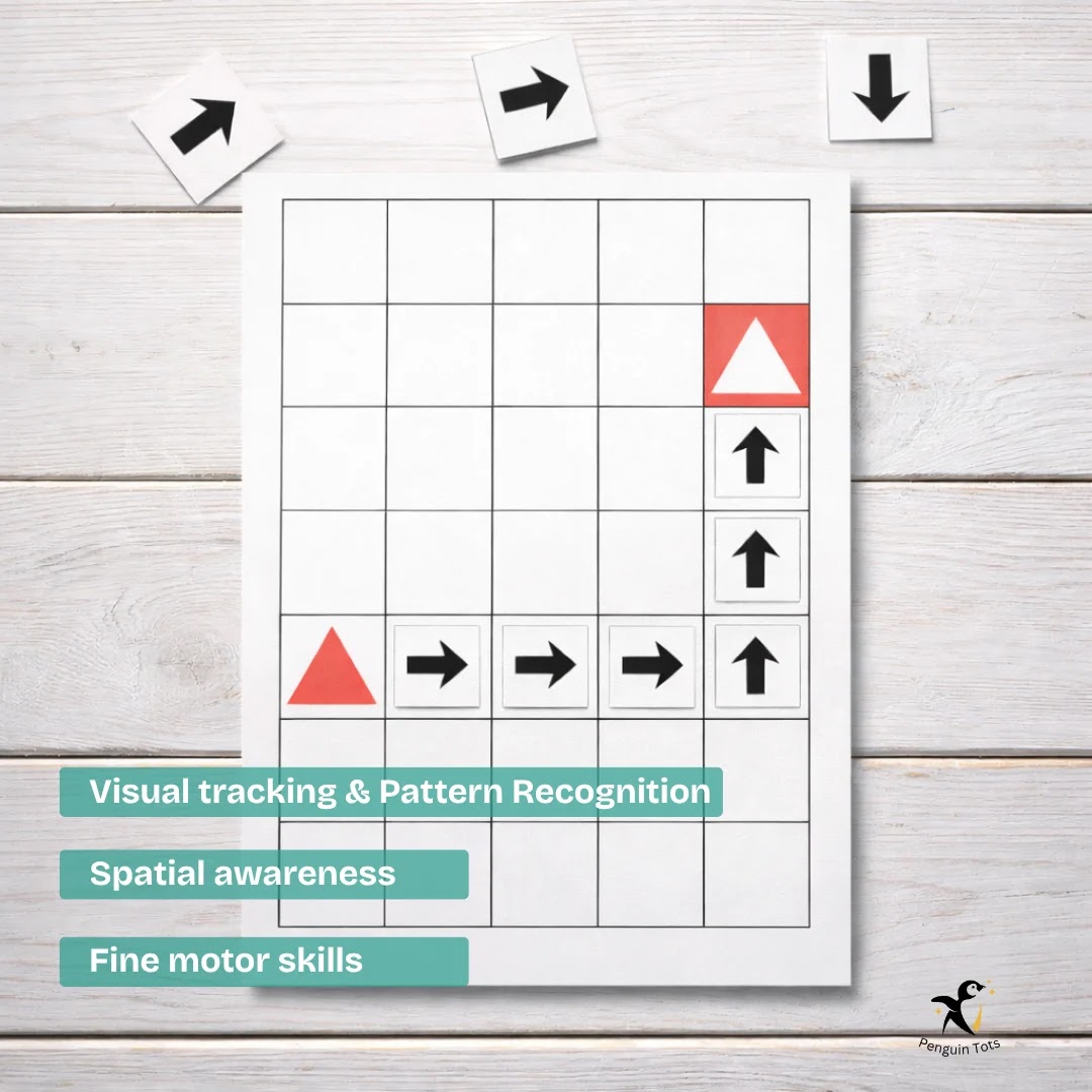Arrow Path Finding Activity | Spatial Reasoning, Directional Awareness & Problem Solving