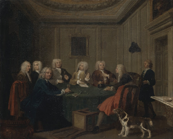 A Club of Gentlemen ca 1730